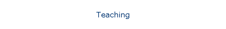 Teaching